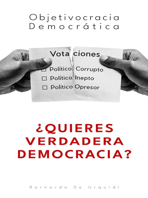 Title details for Objetivocracia Democrática by Bernardo De Urquidi - Available